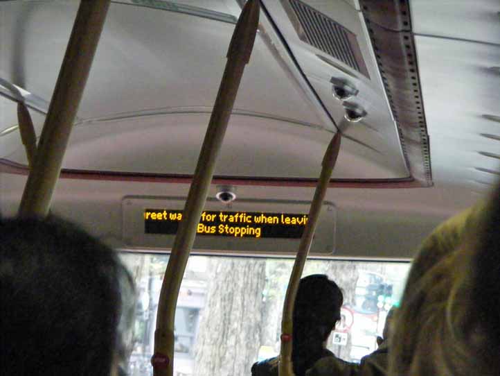 Arriva London Borismaster LT6 interior